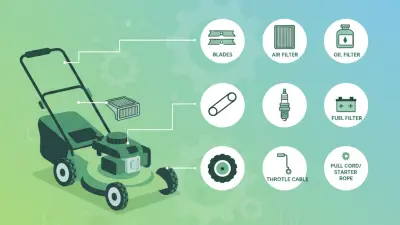 Top 10 Essential Lawn Mower Parts You Need for Optimal Performance