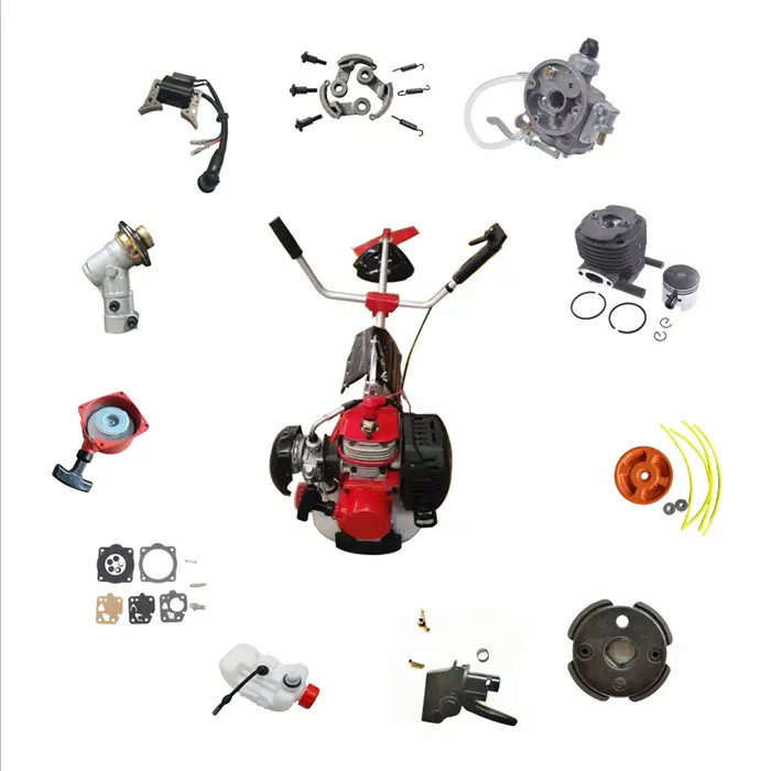 B45 brush cutter 2 stroke 41.5cc big power string trimmer brush cutter